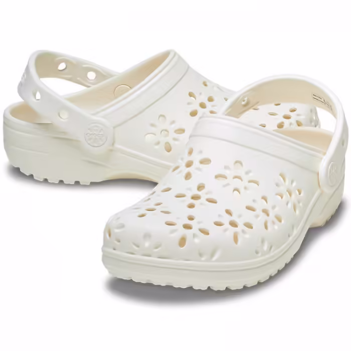 Slapi Crocs Classic Floral Clog Bej 38-39 - 5