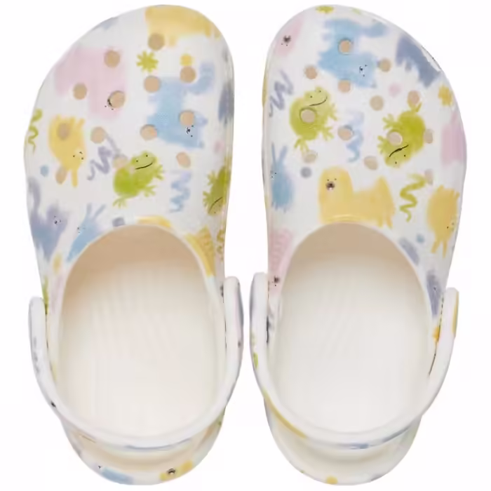 Slapi Crocs Classic Pastel Pets Clog T - 2
