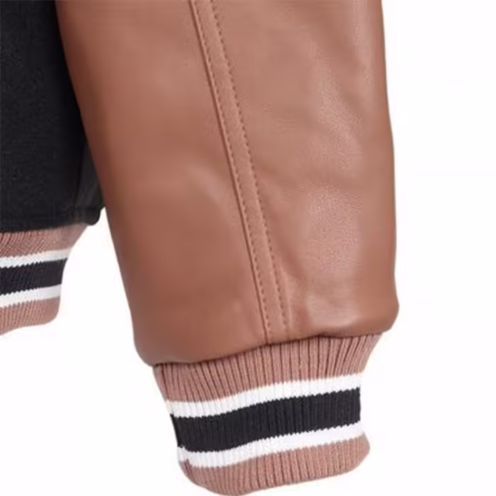 Куртка Nike JORDAN VARSITY Черный/Коричневый S - 8