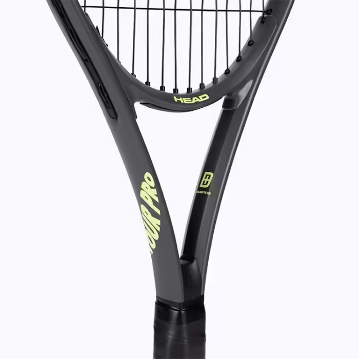 Racheta tenis de camp HEAD TOUR PRO MM GR3 Negru-galben Lungimea: 27 inchi, Greutate: 280 g, Maner: 3 - 5