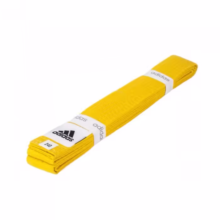 Curea Judo Adidas Judo Belt Galben