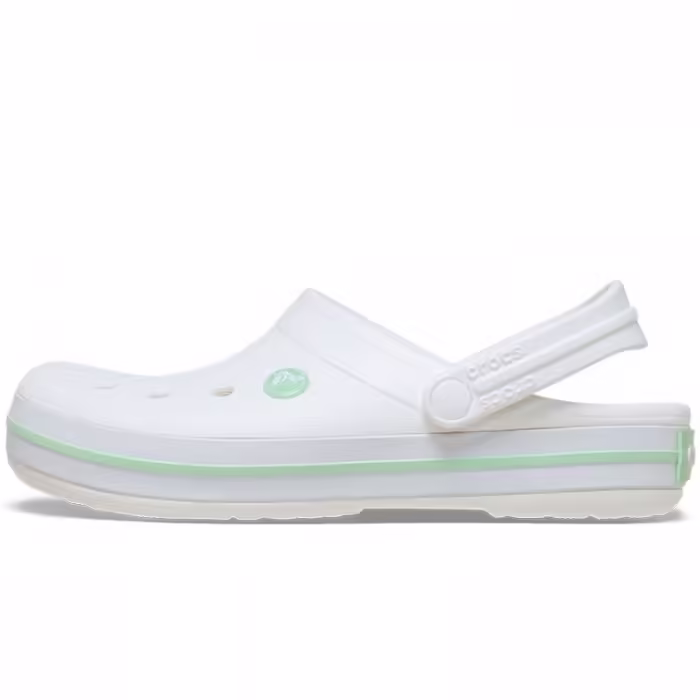 Slapi Crocs Crocband Alb 41-42