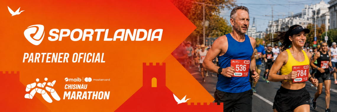 Chișinău Marathon 2026 в Кишинёве — Sportlandia × Nike