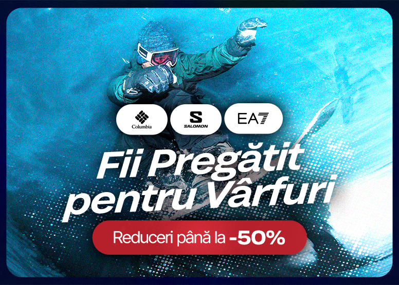 Fii pregătit pentru vârfuri - Reduceri până la -50%
