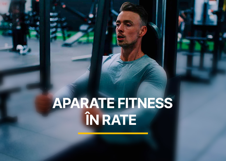 Aparate fitnes în rate