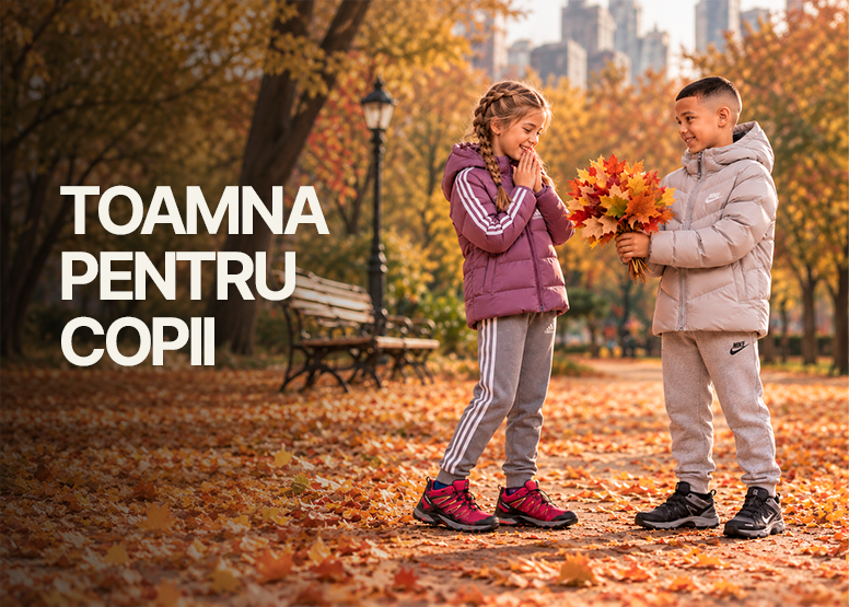 Colecția de toamnă pentru copii la Sportlandia — haine și încălțăminte