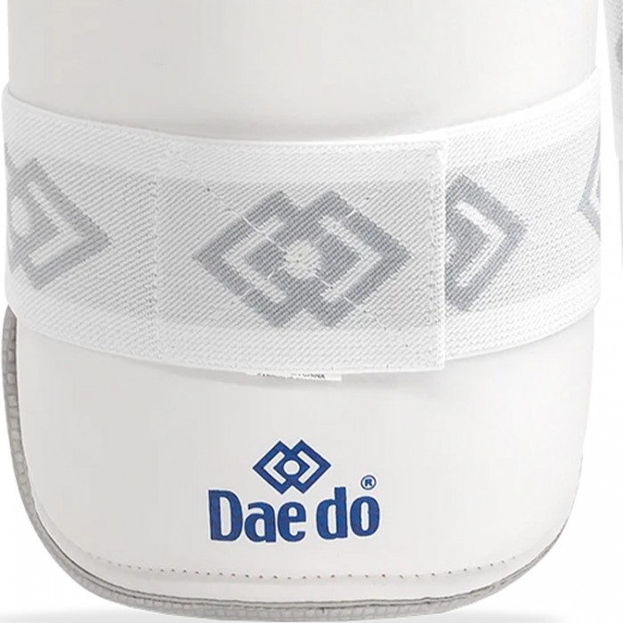 Защита голени для Тхэквондо DAEDO WT SHIN GUARD Silver Fit - 2