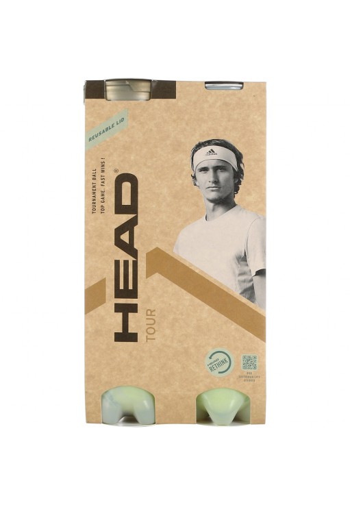 Набор мячей для тенниса 8 шт HEAD Tour Pack 2x4