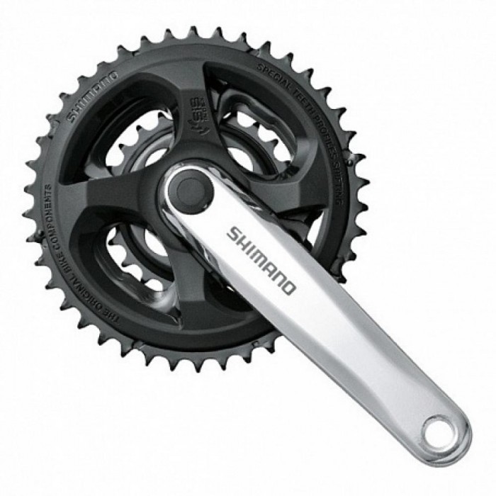 Шатун SHIMANO FC-M131, 48X38X28T, 6/7/8 FC-M131 48X38X28T 6-7-8