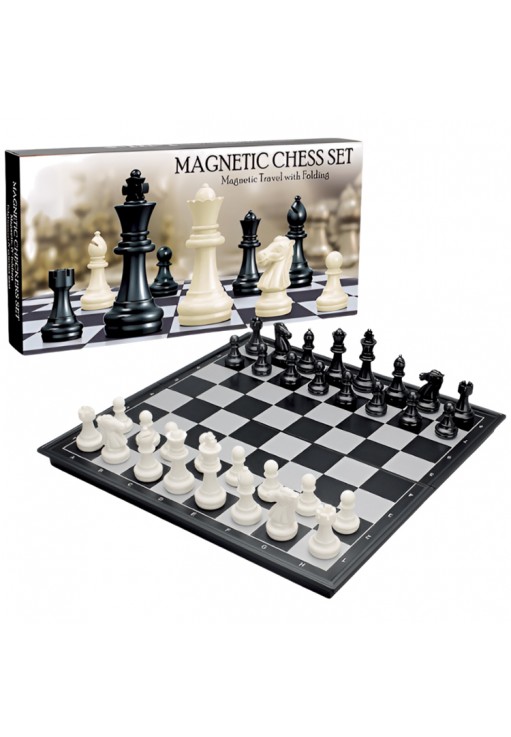 Joc de masa sah Sport Sah magnetic alb- negru