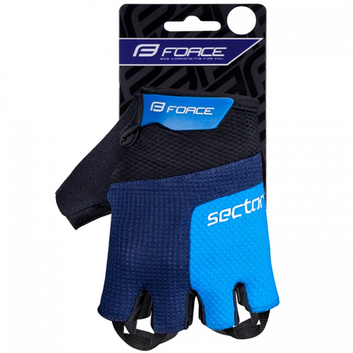 Перчатки велосипедные Force SECTOR gel 9052560-S - 2