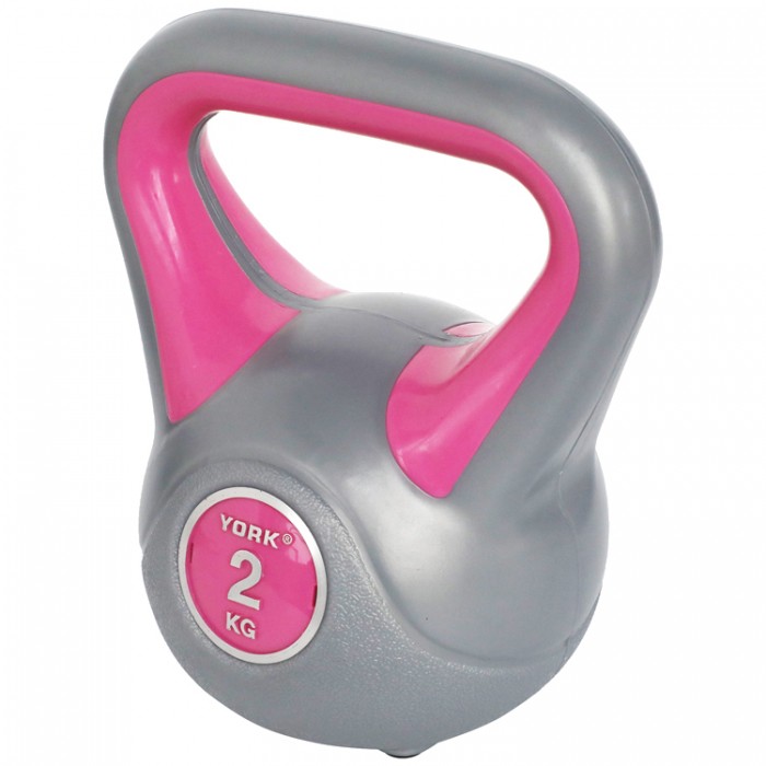 Greutate 2 kg YORK Vinyl Kettlebell 10000