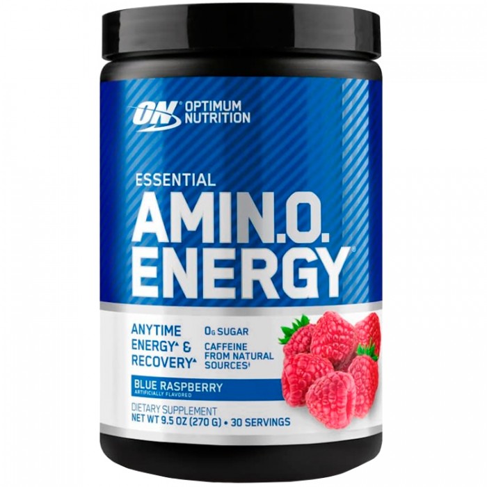 Аминокислоты Optimum Nutrition Essential Amino Energy Blue Raspberry 270г 1132800
