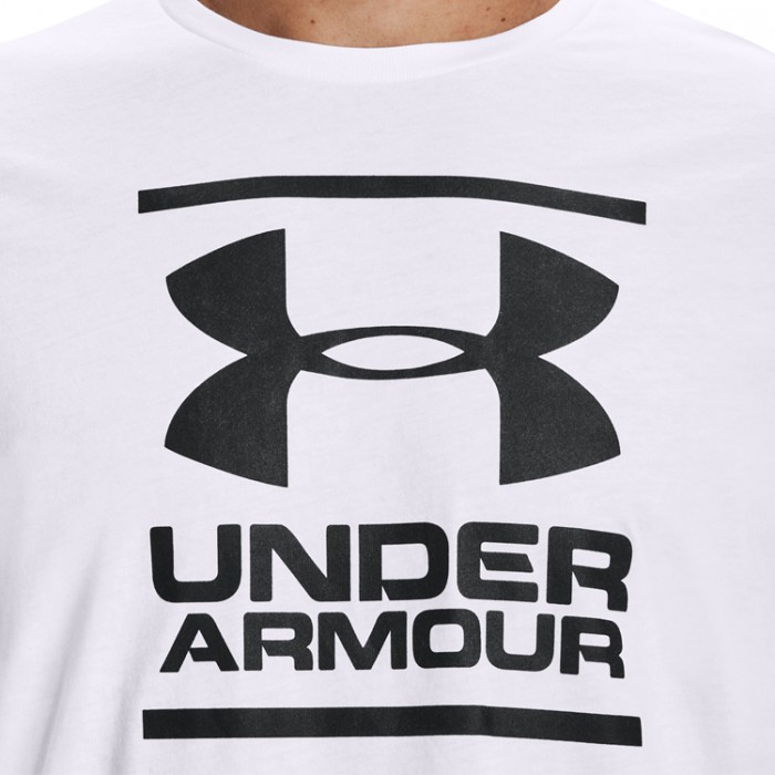 Футболка Under Armour UA GL Foundation SS T 1326849-100 - изображение №3