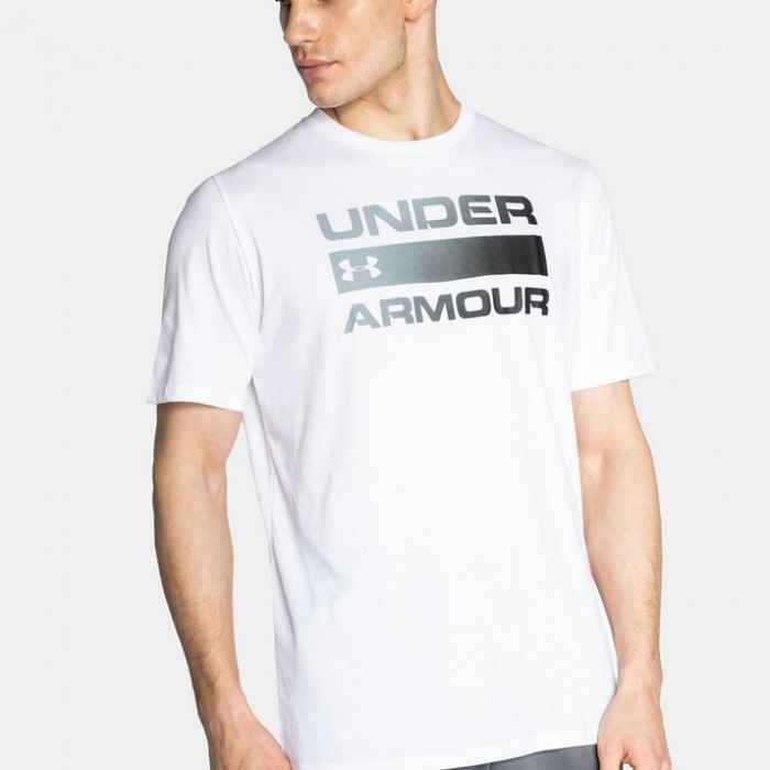 Tricou Under Armour UA M TEAM ISSUE WORDMARK SS 1329582-100 - imagine №2