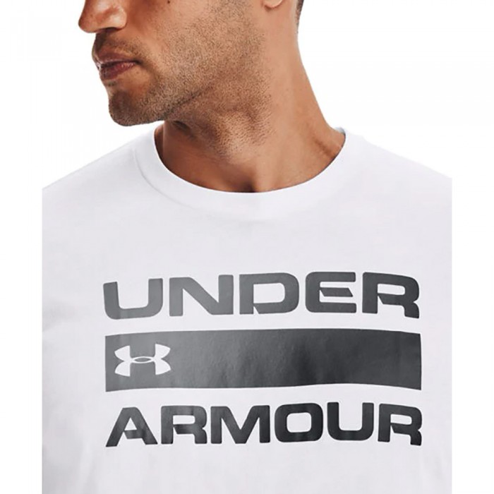 Tricou Under Armour UA M TEAM ISSUE WORDMARK SS 1329582-100 - imagine №3