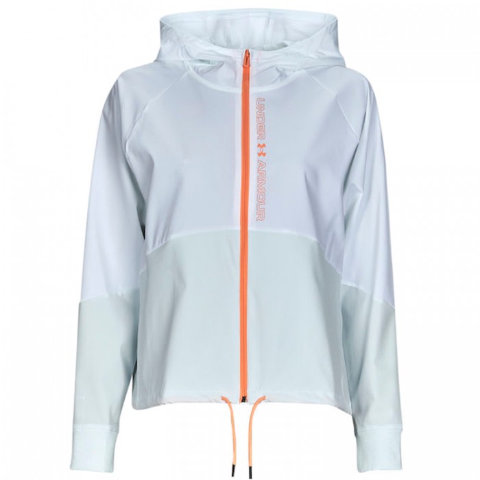 Ветровка Under Armour UA W WOVEN FZ JACKET 1369889-100 Ветровка Under Armour UA W WOVEN FZ JACKET 1369889-100