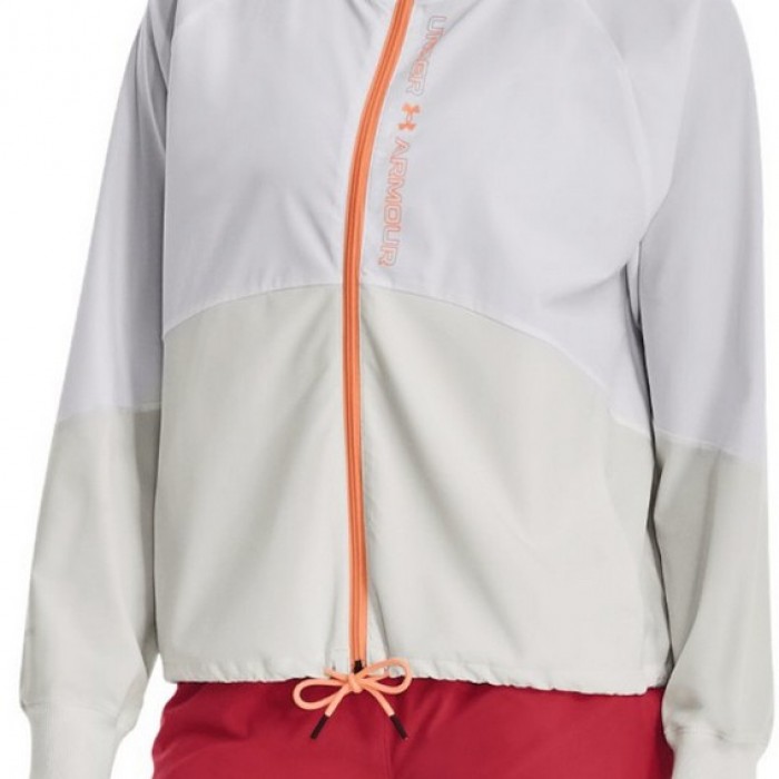 Ветровка Under Armour UA W WOVEN FZ JACKET 1369889-100 - 2 Ветровка Under Armour UA W WOVEN FZ JACKET 1369889-100 - 2