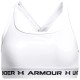 Bra sportive Under Armour UA G CROSSBACK MID SOLID 1369971-100