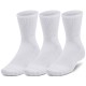 Носки Under Armour UA 3-Maker 3pk Mid-Crew 1373084-100