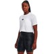 Футболка Under Armour UA W BRANDED LOGO CROP SS 1376751-100
