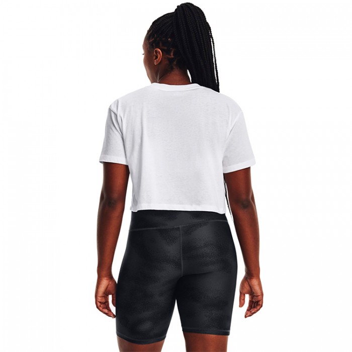 Футболка Under Armour UA W BRANDED LOGO CROP SS 1376751-100 - 2