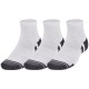 Sosete Under Armour UA Performance Cotton 3p Qtr 1379528-100 | Sportlandia Sosete Under Armour UA Performance Cotton 3p Qtr 1379528-100