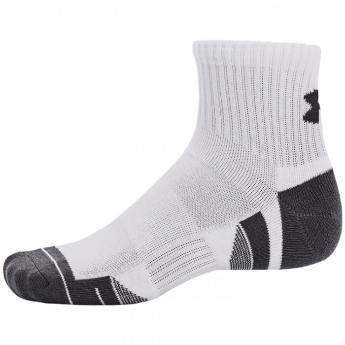 Sosete Under Armour UA Performance Cotton 3p Qtr 1379528-100 - 2 Sosete Under Armour UA Performance Cotton 3p Qtr 1379528-100 - 2