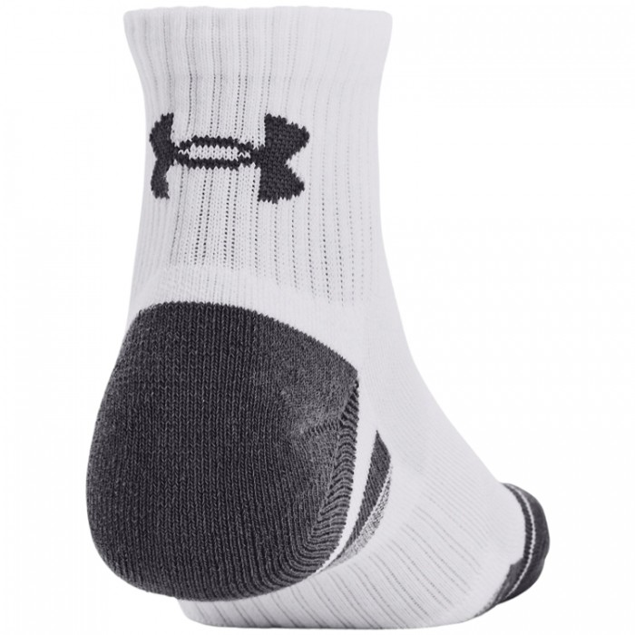 Sosete Under Armour UA Performance Cotton 3p Qtr 1379528-100 - 3 Sosete Under Armour UA Performance Cotton 3p Qtr 1379528-100 - 3
