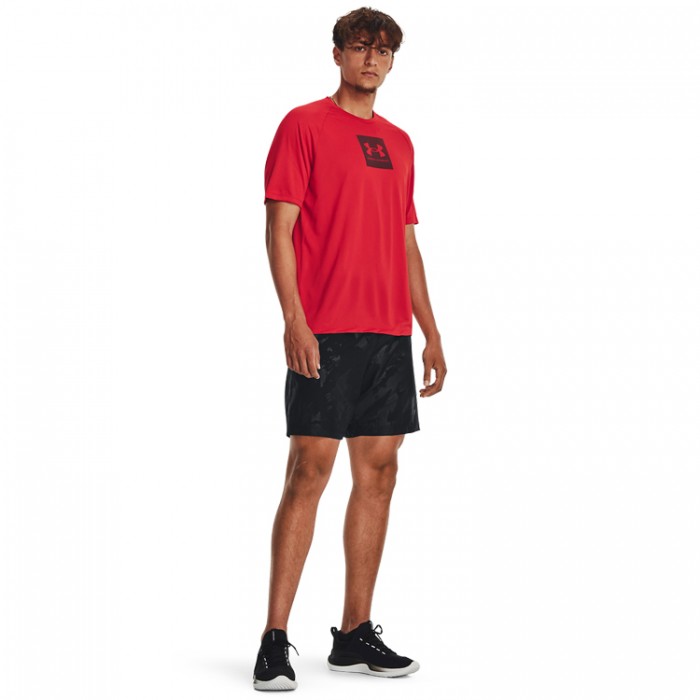 Tricou Under Armour UA Tech Prt Fill SS 1380785-600 - imagine №4