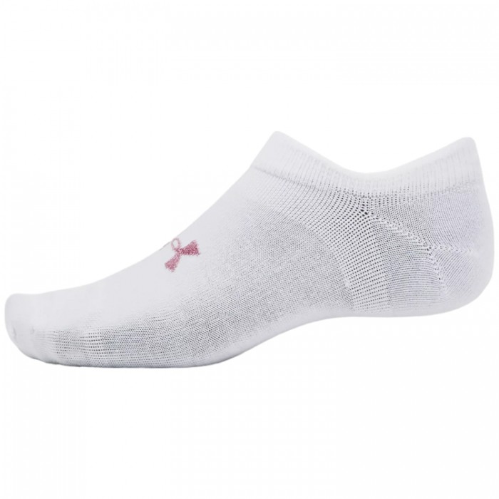 Sosete Under Armour UA Essential No Show 3pk 1382623-100 - 3 Sosete Under Armour UA Essential No Show 3pk 1382623-100 - 3