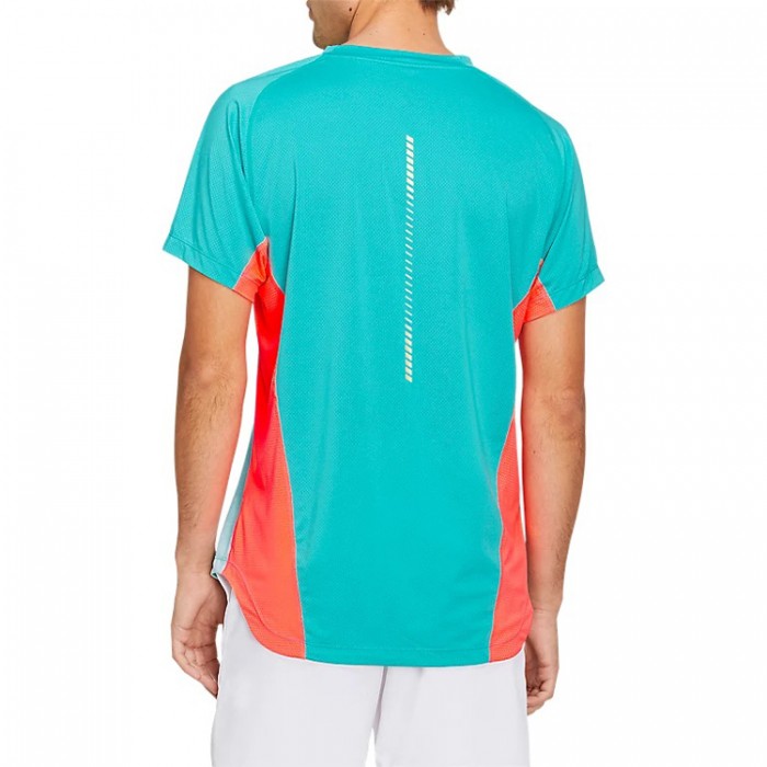 Футболка Asics TENNIS M GPX TEE TECHNO CYAN 2041A119-300 - 4