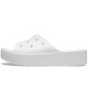 Шлепанцы Crocs Classic Platform Slide 208180-100