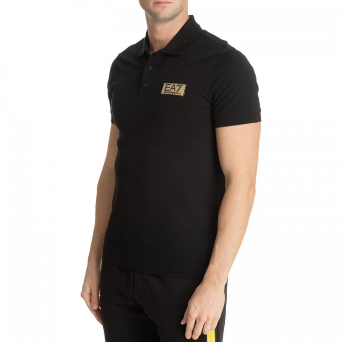 Поло EA7 EMPORIO ARMANI POLO SHIRT 3DPF02-PJ5AZ-1200 - изображение №4