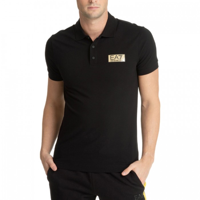 Поло EA7 EMPORIO ARMANI POLO SHIRT 3DPF02-PJ5AZ-1200 - изображение №5