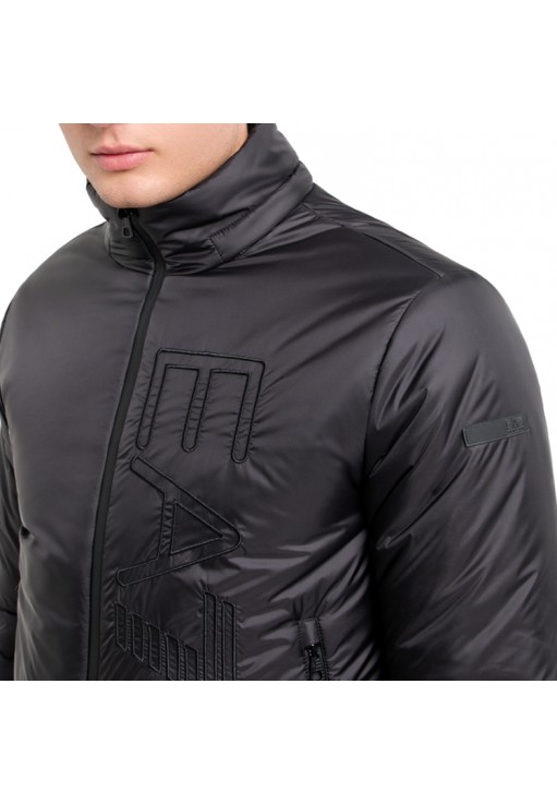 Куртка EA7 EMPORIO ARMANI TECHNICAL FABRIC PADDED JACKET WITH HOOD