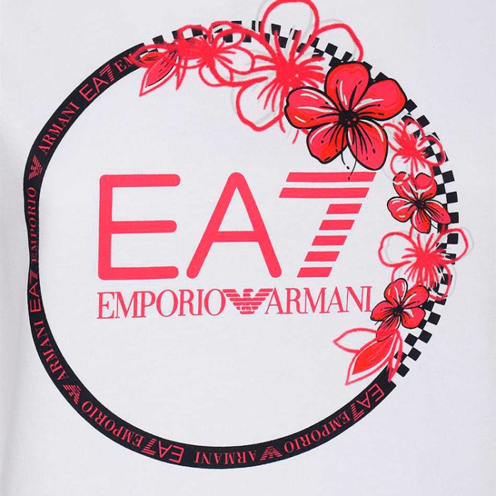 Футболка EA7 EMPORIO ARMANI T-SHIRT W 803834 - изображение №3