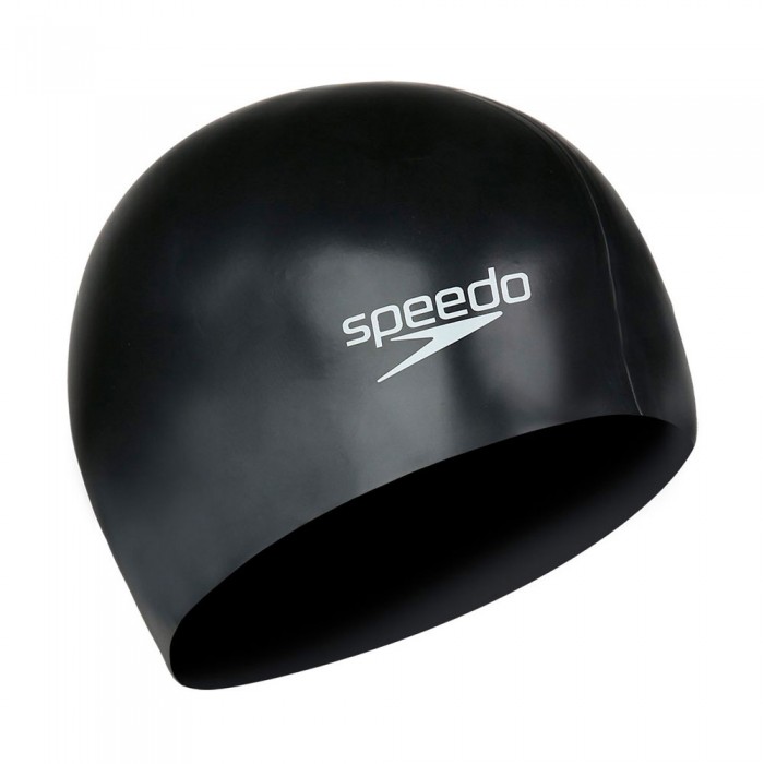 Силиконовая шапочка для плавания Speedo FLAT SILICONE CAP AU BLACK 395009