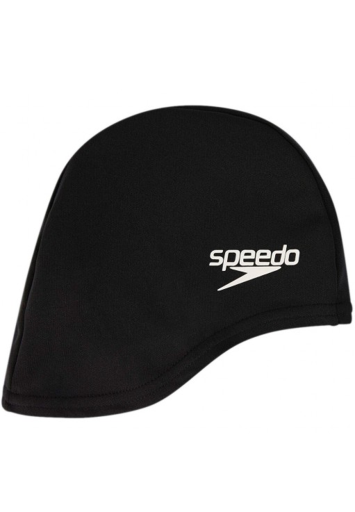 Текстильная шапочка для плавания Speedo POLY CAP JU BLACK