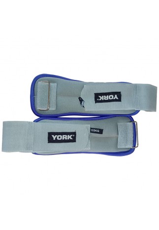 Bratari cu greutati 2x0.5 kg (pereche) YORK Soft ankle/wrist weights