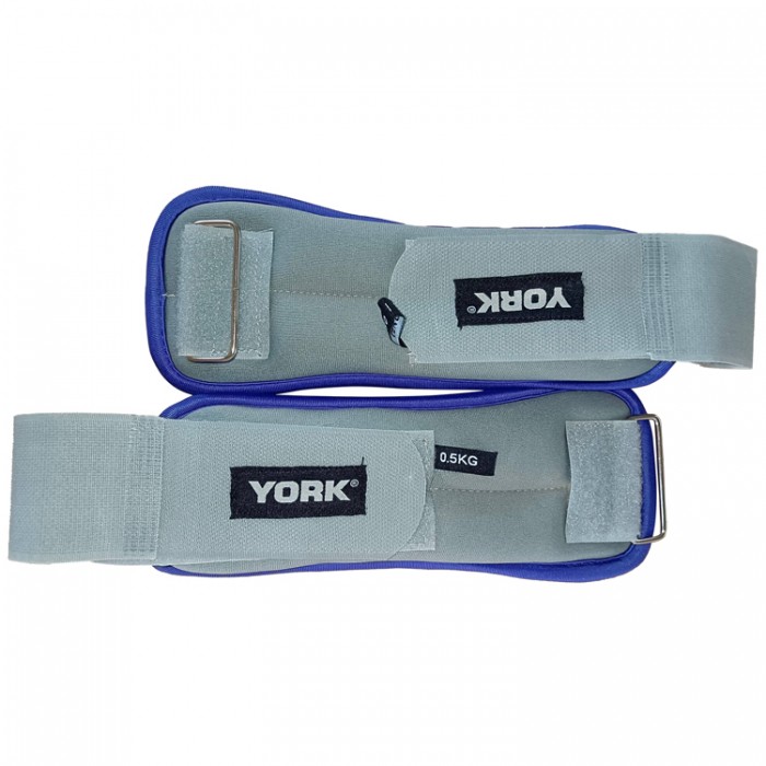 Утяжелители 2x0.5 кг (пара) YORK Soft ankle/wrist weights 80300