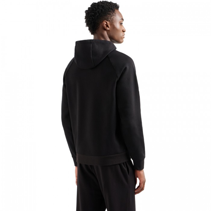 Hanorac EA7 EMPORIO ARMANI COTTON-BLEND HOODED LOGO 8NPM22-PJ07Z-1200 - 5
