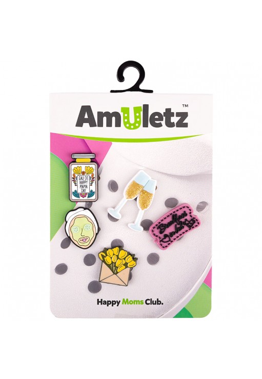 Джибитсы COQUI Amuletz Set 100 Happy Moms Club (5)