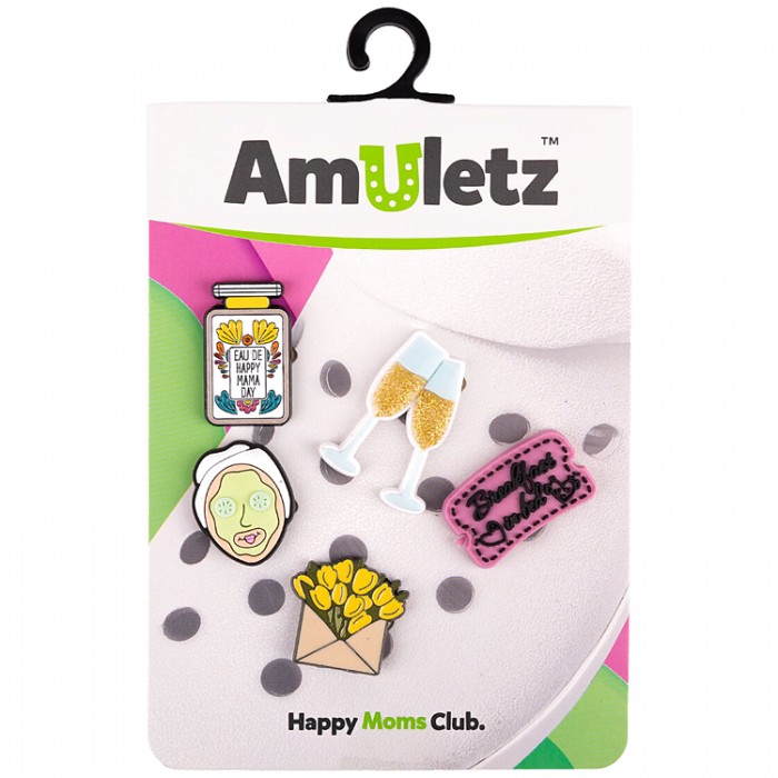 Джибитсы COQUI Amuletz Set 100 Happy Moms Club (5) 9999-000-0100