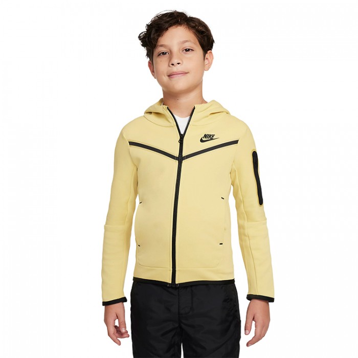 Hanorac Nike B NSW TCH FLC  FZ CU9223-700 - 4
