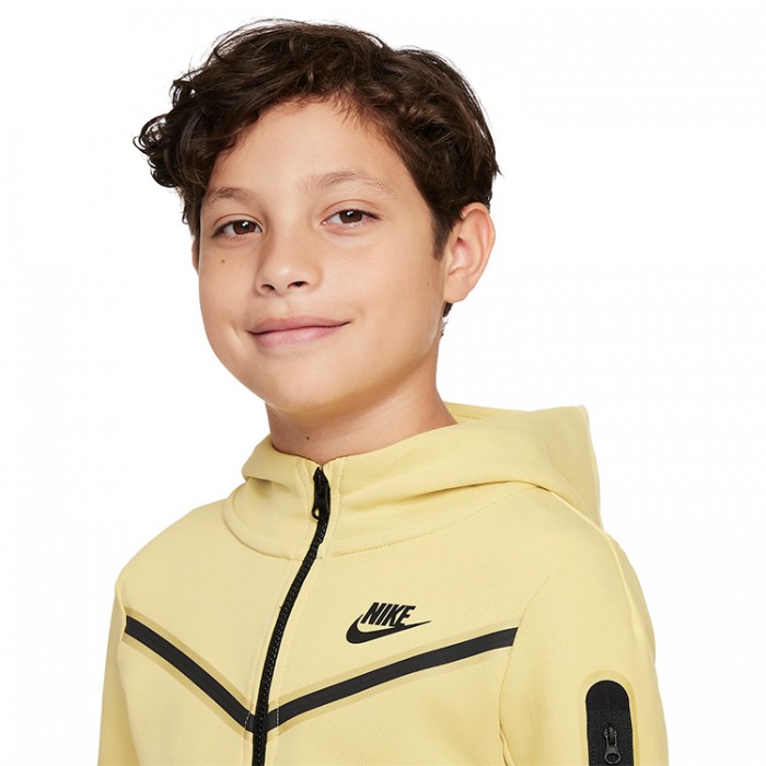 Hanorac Nike B NSW TCH FLC  FZ CU9223-700 - 5