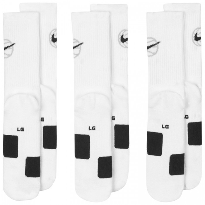 Носки Nike U NK CREW EVERYDAY BBALL 3PR DA2123-100 - 2