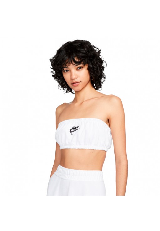 Спортивное бра Nike W NSW AIR PIQUE TOP BANDEAU