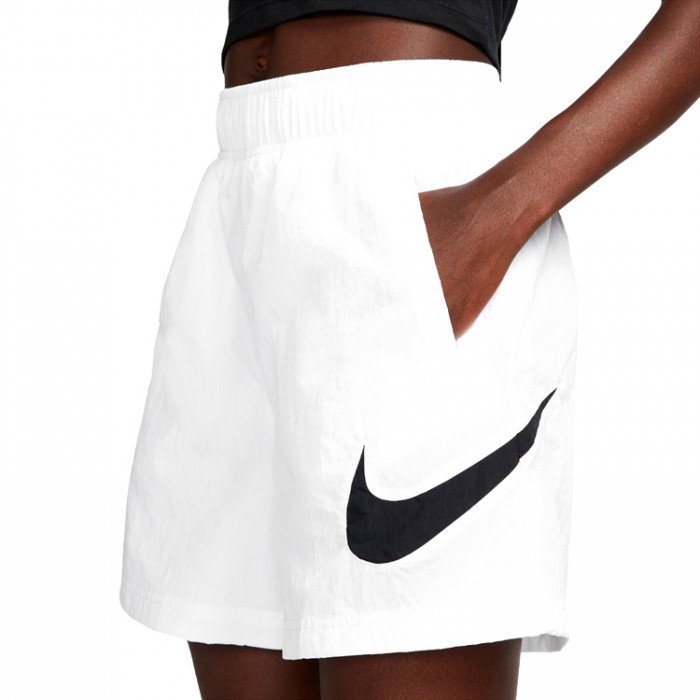 Шорты Nike W NSW ESSNTL WVN HR SHORT HBR DM6739-100 - 4 Шорты Nike W NSW ESSNTL WVN HR SHORT HBR DM6739-100 - 4