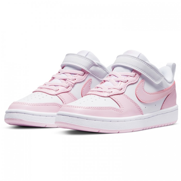 Кроссовки Nike NIKE COURT BOROUGH LOW 2 (PSV) DQ0473-100 - 2